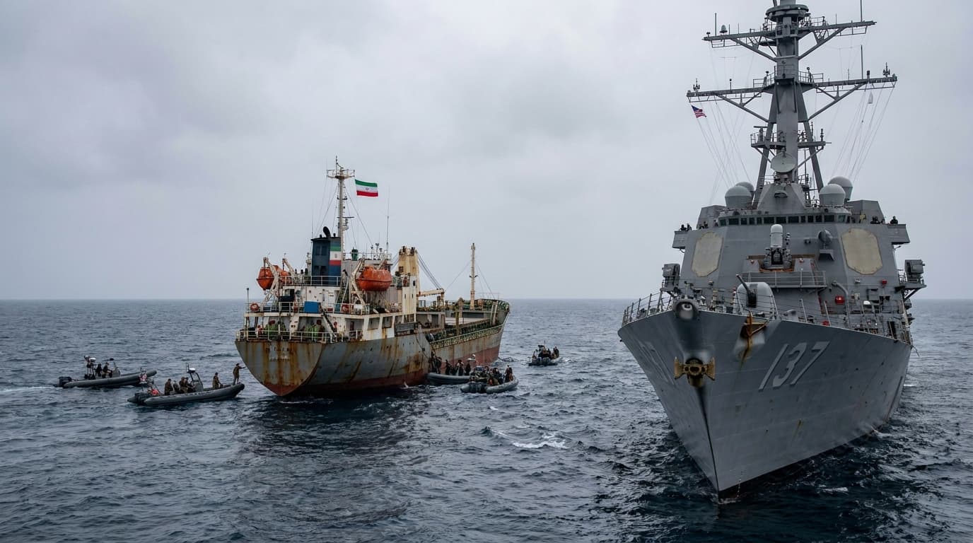 US Navy Kinumpiska ang Barko ng Iran: Ang Kapayapaan ba ay Nasa Panganib o Isa Lamang na Pabrika ng Clickbait?