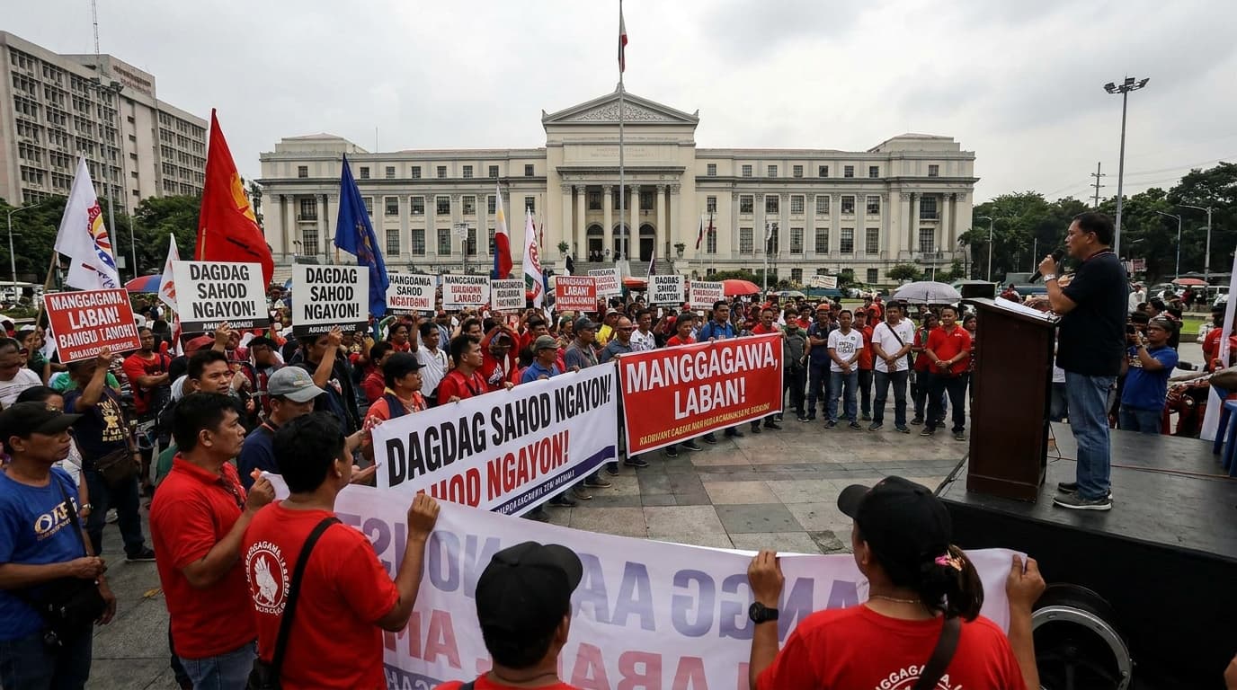 Pres. Marcos, 'Tuloy ang Laban' sa Sahod? Mga Manggagawa, Nananawagan ng Dagdag-Sweldo!