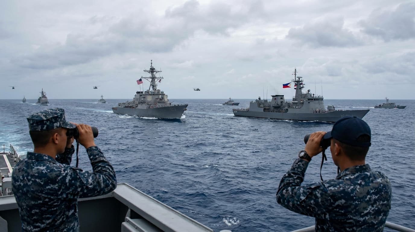 Nagulat ang China?! Mga Drill ng US-PH sa West Philippine Sea, Nakakagulat ang Lakas!