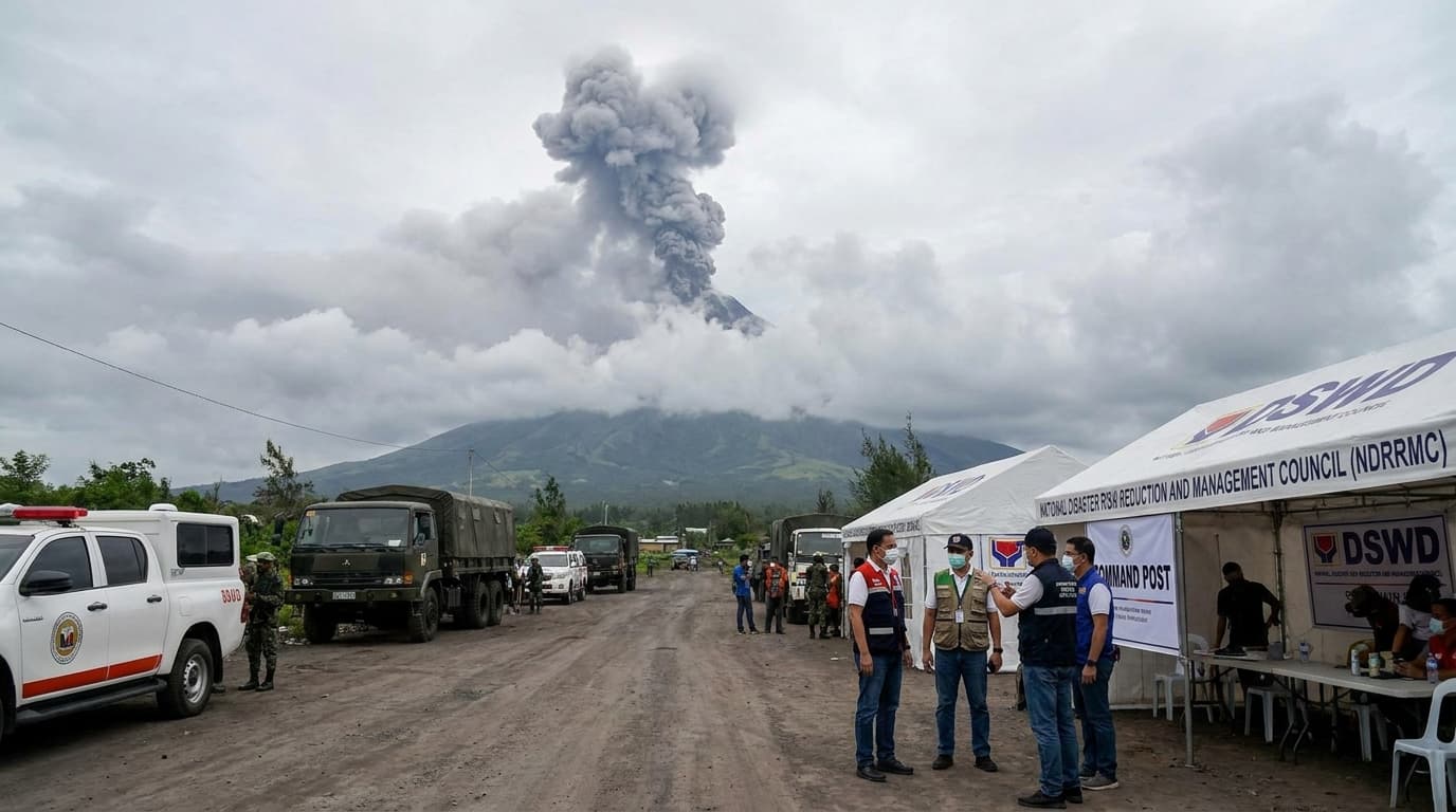 Mayon Volcano Erupts! President Marcos Orders Help... But Is It Enough?! ππ΅π Click to See What's REALLY Happening!