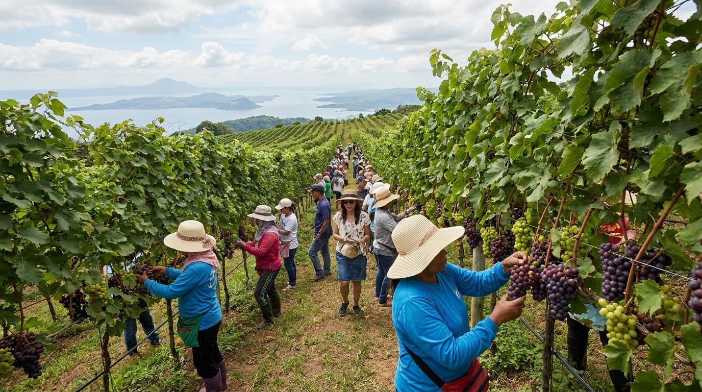 Umuulan ng Ubas sa Tagaytay! Pero May Sikreto Pala ang mga Vineyard na 'Di Mo Alam!