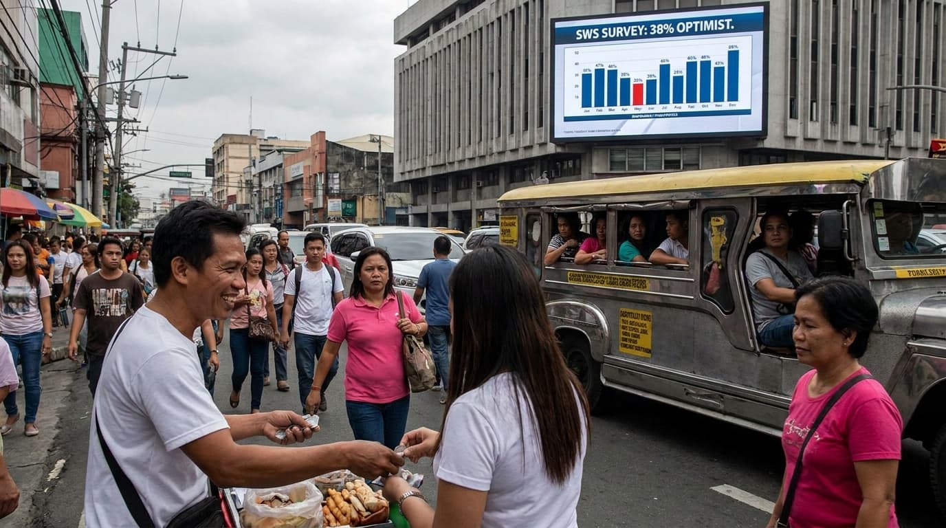 PAG-ASA O PAGBABA? 38% ng Pinoy, Naniniwala sa Ganda ng Buhay! Pero Paano Naman ang Iba?!