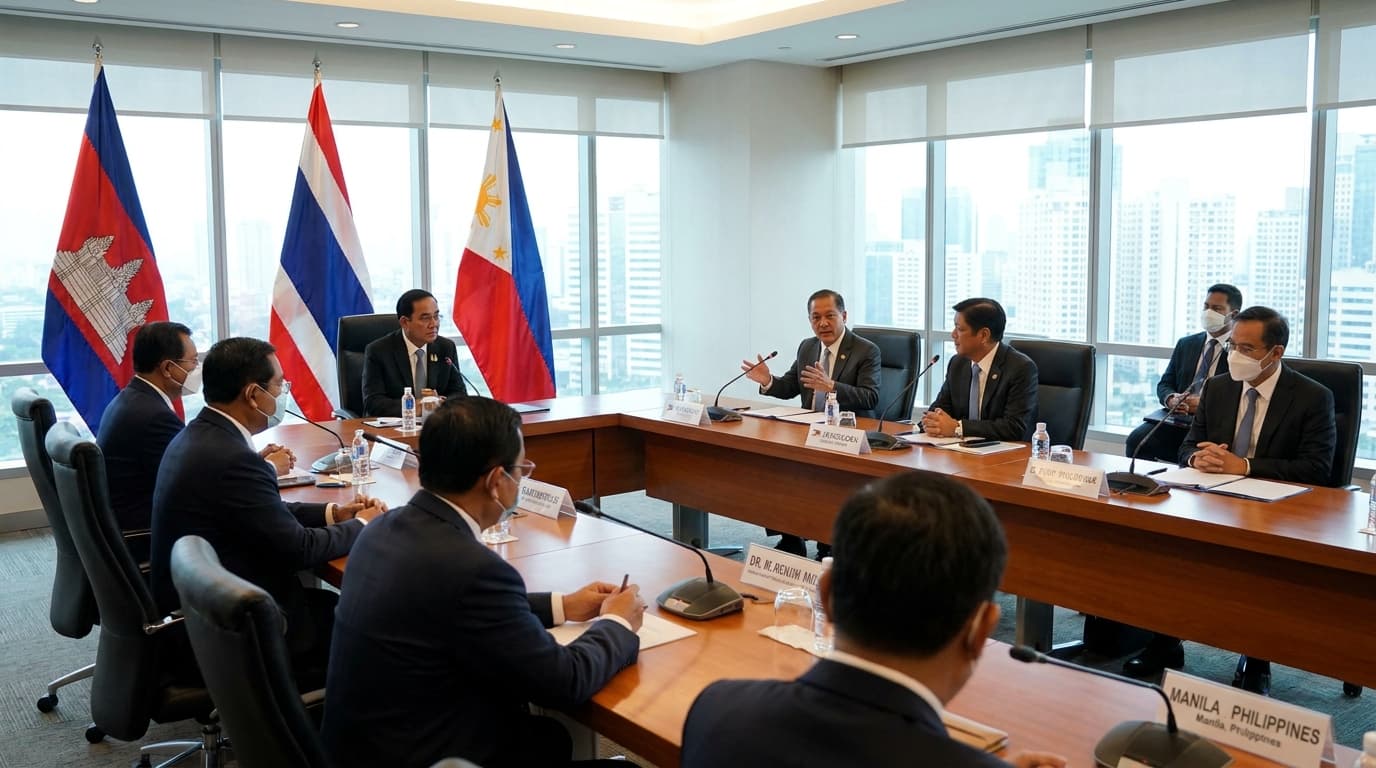 Mga Ministro ng Cambodia at Thailand, Nag-usap sa Pilipinas! Ano Kaya ang Lihim Nila?! 🤫