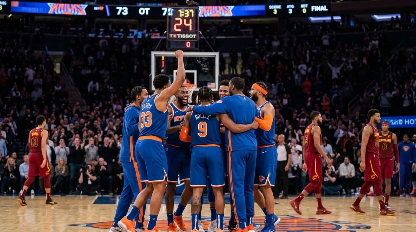 ¡KABLAG! Knicks, nalusutan ang 22-point deficit at giniba ang Cavaliers sa OT - Magbabayad ba ang Cleveland?