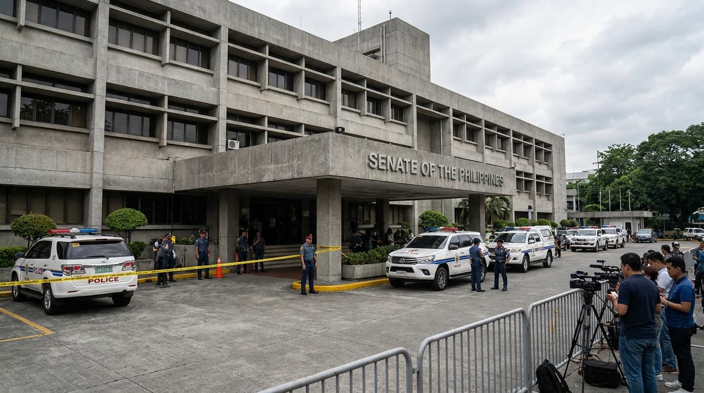 ¡SENADO SUMALABOK! Seguridad Nagpapaputok na Parang Walang Bukas, Ano'ng Tinatago Nila?!