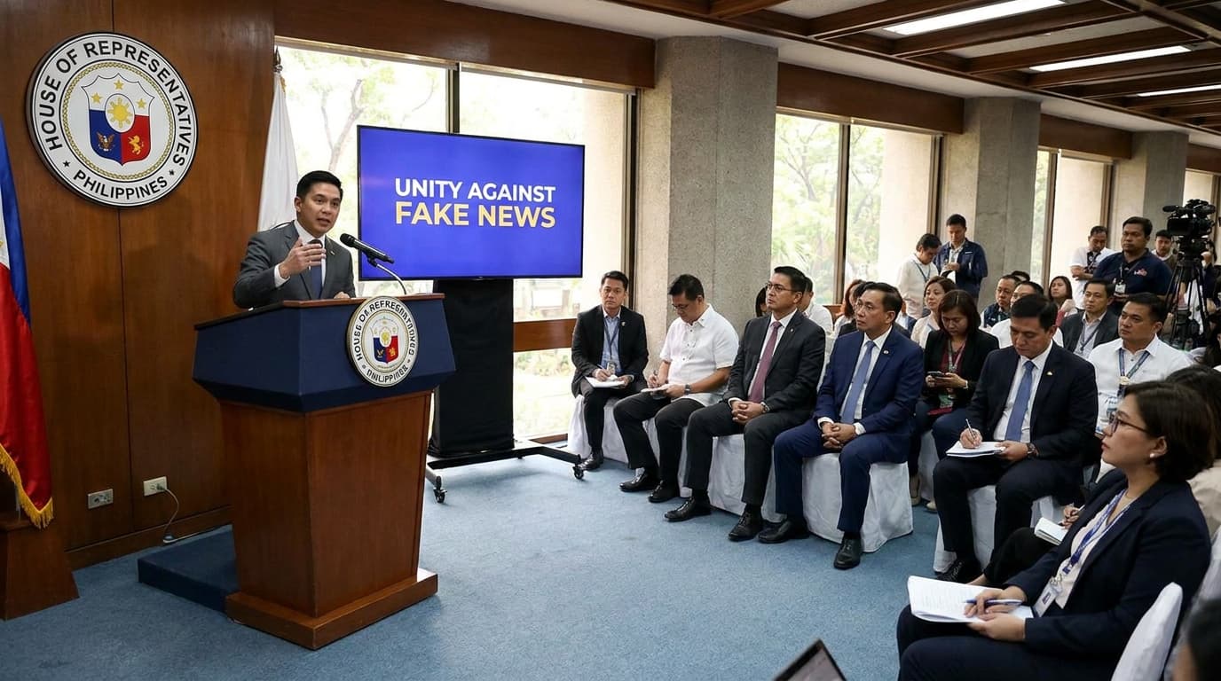 SPox ng House, nanawagan ng pagkakaisa laban sa 'fake news'! Pero 'di ba mas masaya kapag nagkakalat tayo?