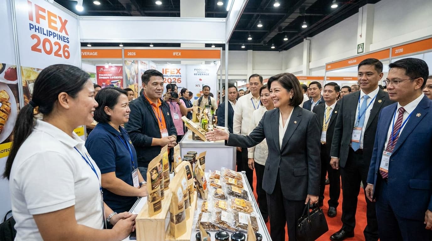 Unang Ginang, Pinakita ang Pagka-Mahal sa Pagkain ng Pilipino at MSMEs sa IFEX 2026... Pero May Mas Malaki Pang Sikreto?