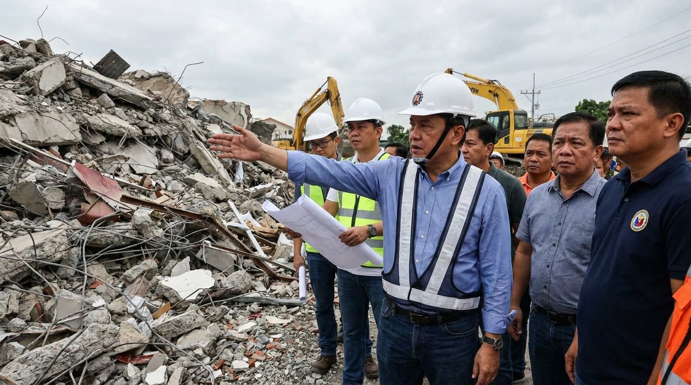 Bumagsak ang Gusali, Pero Ang DPWH Chief, Nasaang LUGAR?! Alamin ang KABALBALAN!