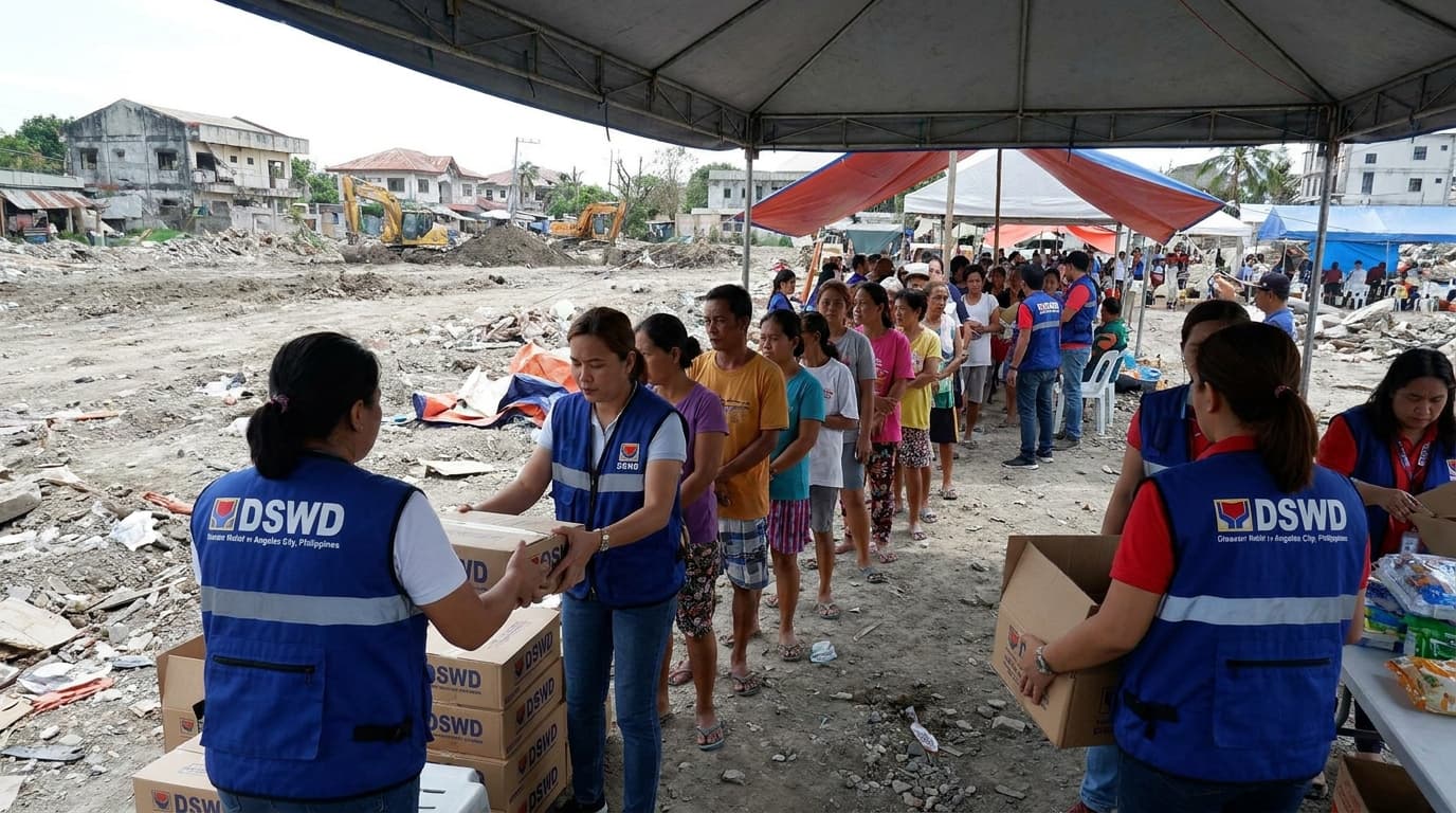 Nakakagulat! Tulong Dumating sa Angeles City Building Collapse Victims, Pero May Nagsasabi... May Kakaiba?