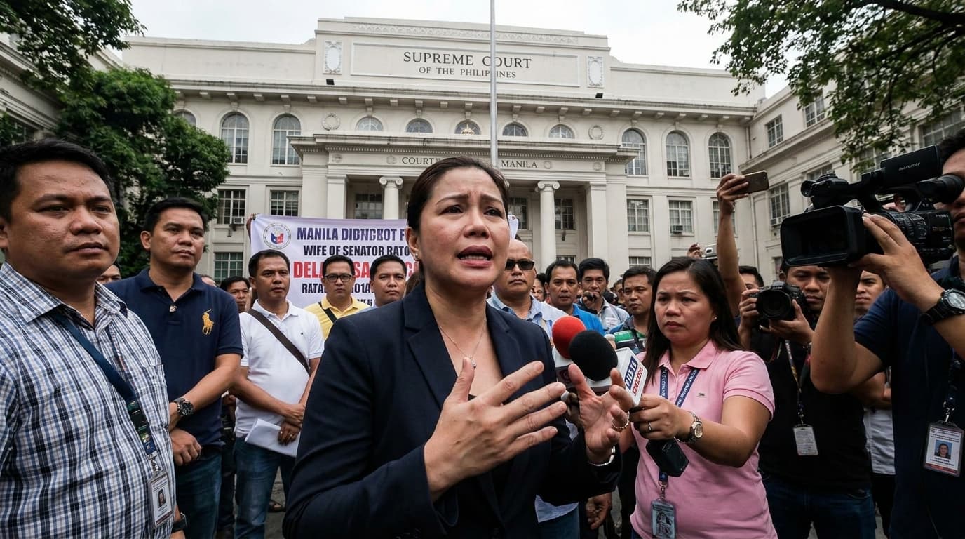 Asawa ni Dela Rosa, nagmamakaawa sa Korte Suprema: 'Huwag ninyong isama ang asawa ko sa The Hague!'
