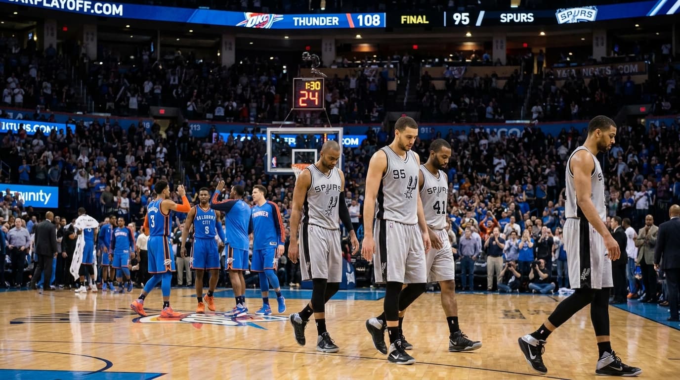 Nangibabaw ang Thunder! Spurs, nalugmok sa Game 5! Ano na kaya ang susunod?