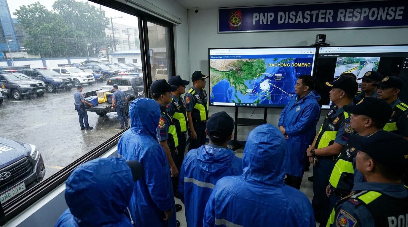 Baka Tayo na Naman Ang Masalanta? PNP Nag-aalerto sa Bagyong Domeng, Pero Sigurado Ka Bang Handa Sila?!