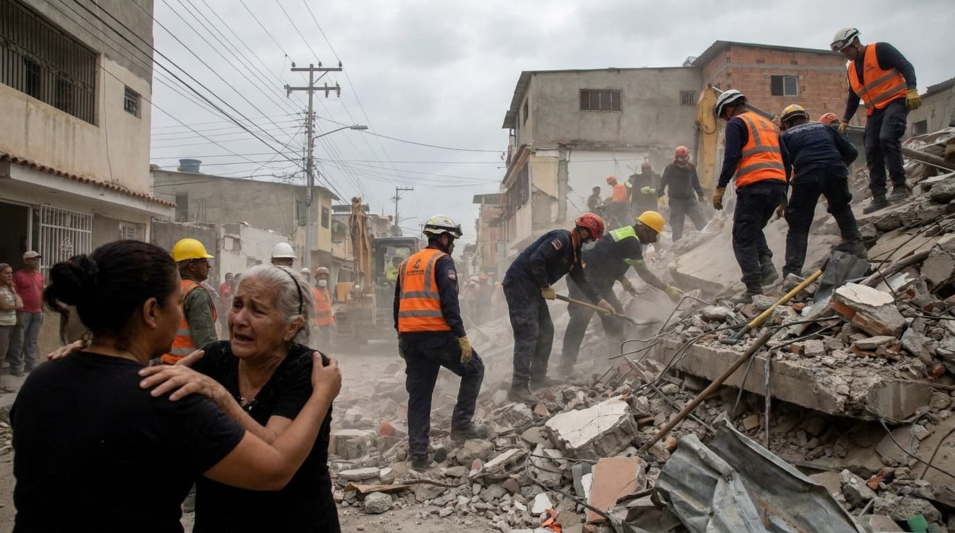¡Terremoto en Venezuela! ¿Sobrevivirán los atrapados o se convertirán en memes? ¡Entra y descúbrelo!