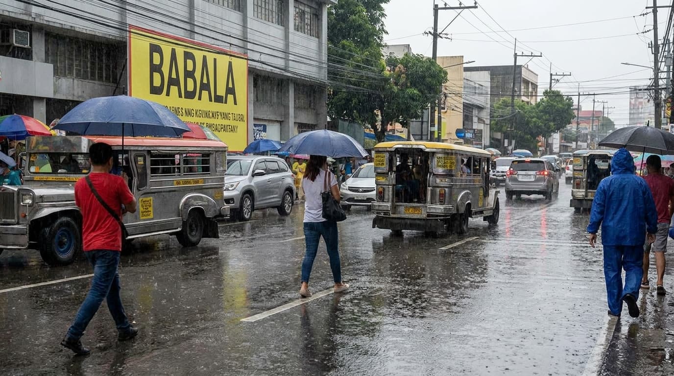 BABALA: Umuulan na naman sa Cebu! Magdala ng payong o maghanda sa pagkabasa!