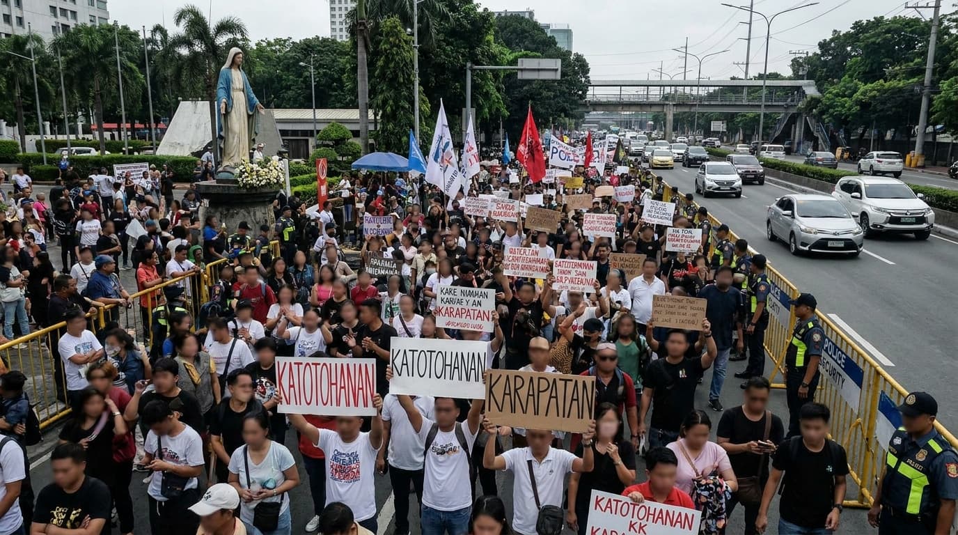 Mga 'Di Kilalang Raliyista, GINULO ang EDSA! Ano ang Totoong Pakay Nila?! 😱
