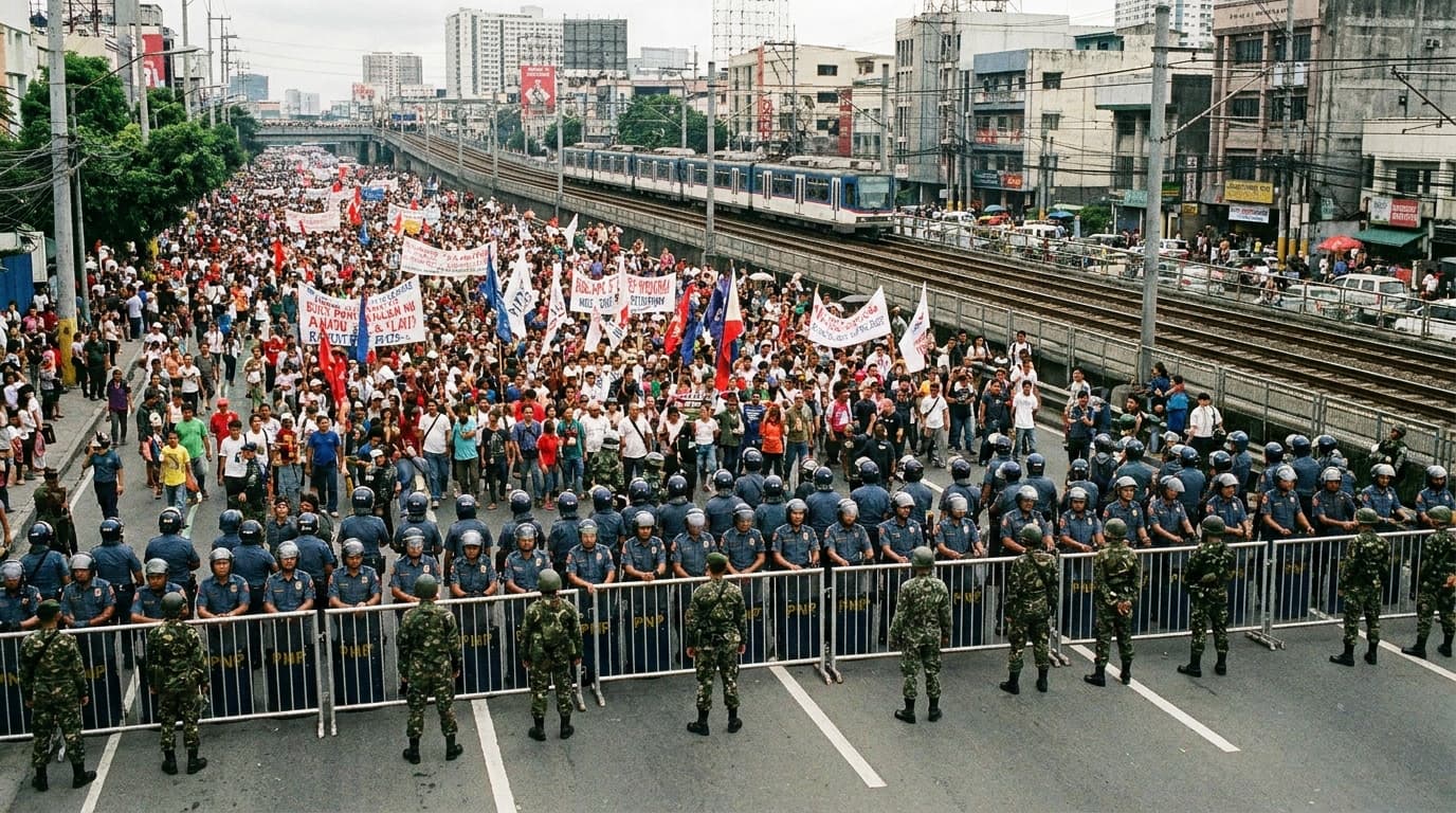 Mga Pulang Alerto sa NCR! May Malaking Protesta ba o Naghahanap Lang ng Gulo?