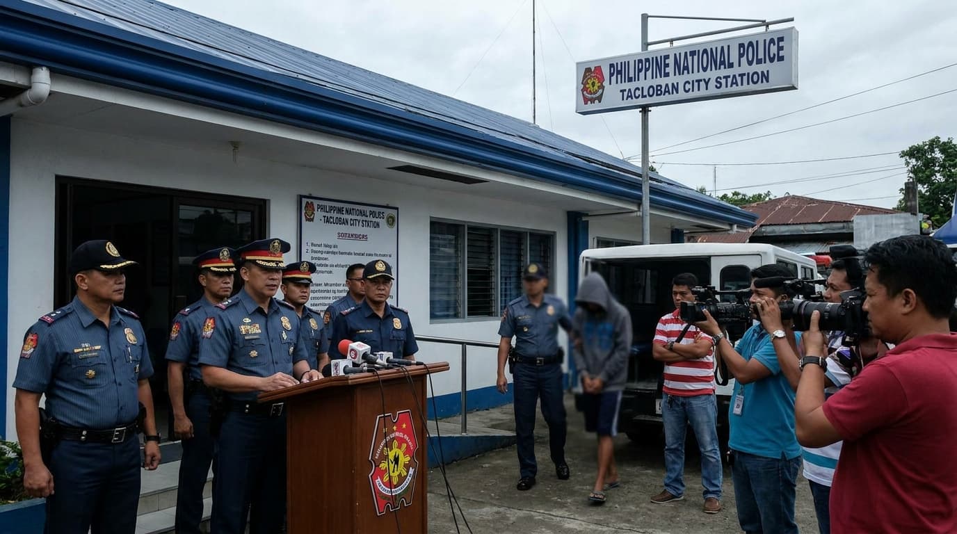 Naku! 14-anyos na suspek sa Tacloban, gusto palang maging pulis?! Ano kaya ang naisip niya?!