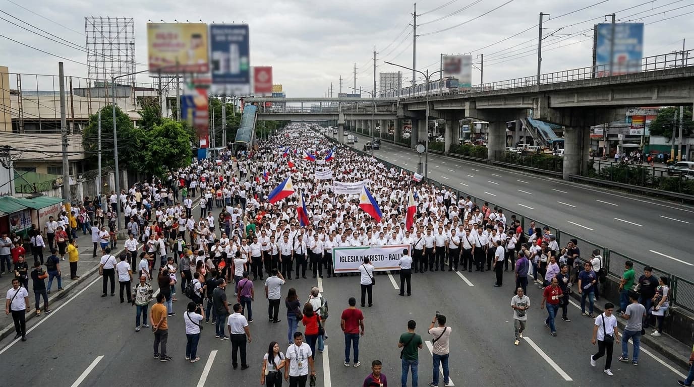 SHOCKING VIDEO SA EDSA: Mga Muslim, SUMALI sa INC Rally?! ALAMIN ANG KATOTOHANAN!