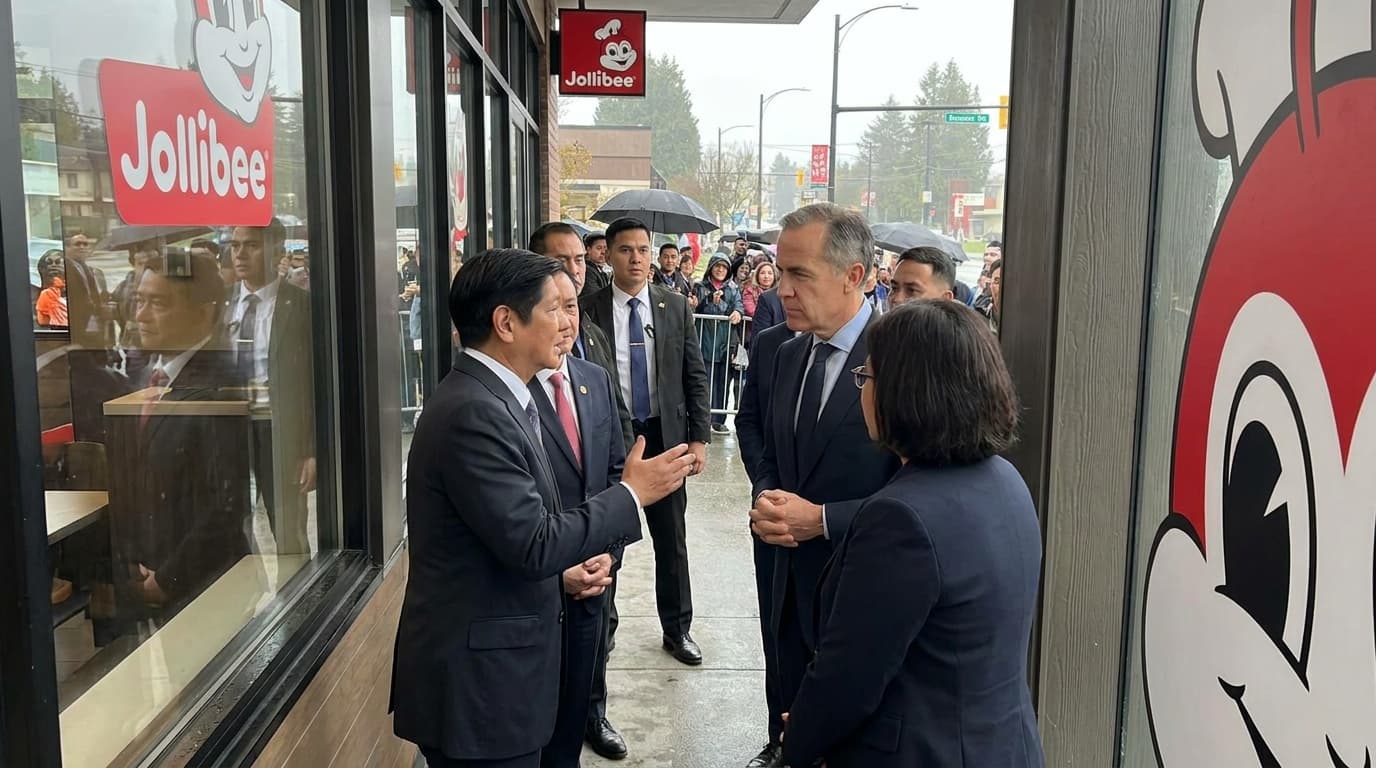 Pambubulabog ni Marcos sa Jollibee Vancouver: May Naka-order ng Langit?! π