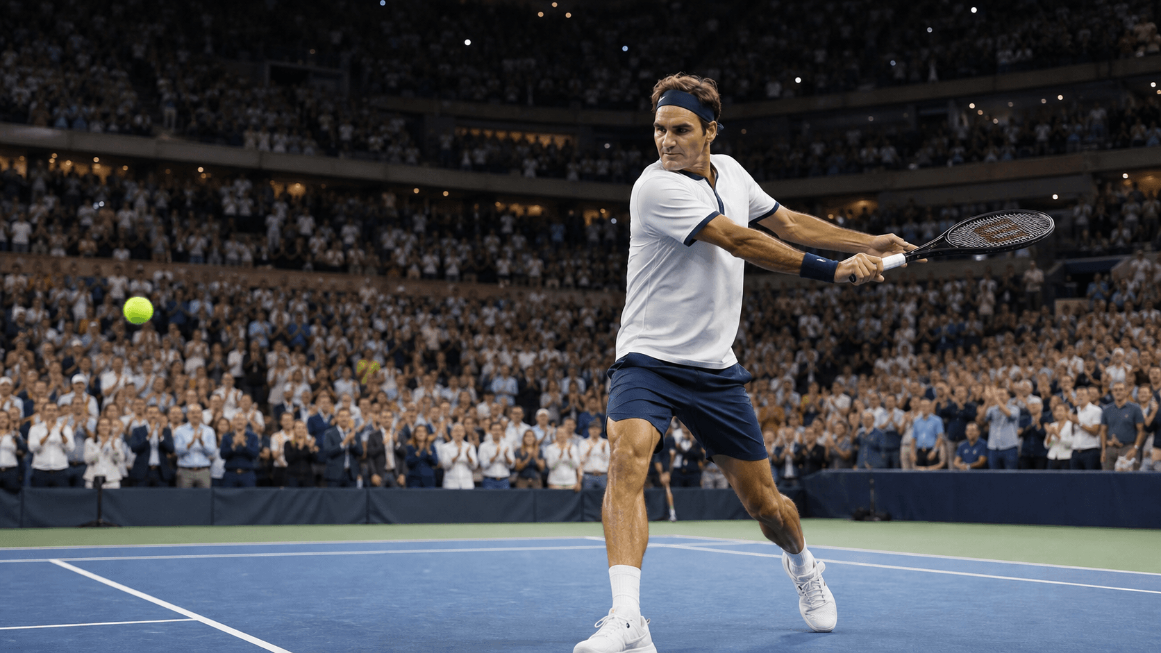 Bumalik ang Hari ng New York—At Parang Hindi Tumanda ang Raketa ni Roger Federer!