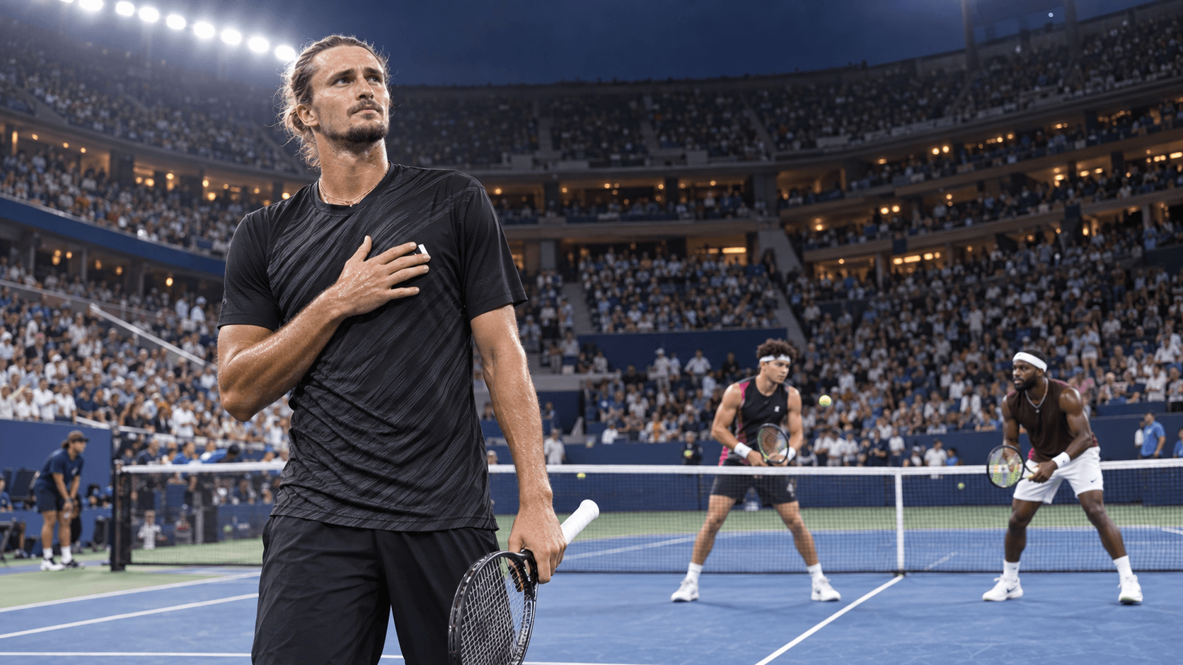 Nakalusot si Zverev—Sino ang Hahabol sa US Open Final? Shelton at Tiafoe, Handa nang Magpasiklab!