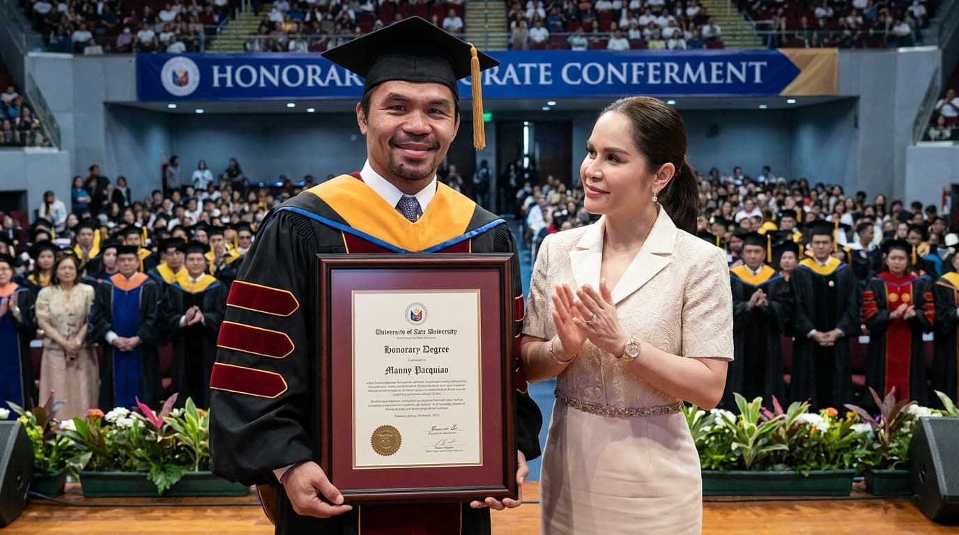 Jinkee Pacquiao, ipinagdiriwang ang honorary doctorate ni Manny: 'Sobrang proud ko sa'yo!' - Nakaka-inspire ba o Naka-pressure?