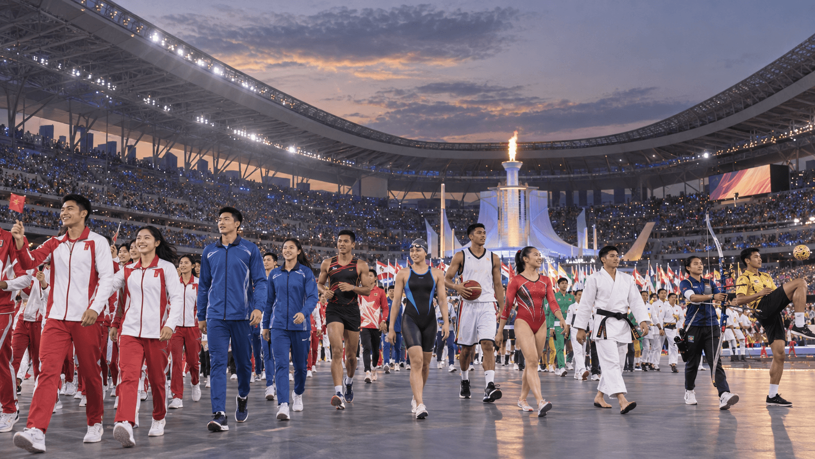 Mas Malaki Pa sa Olympics?! Asian Games, Binuksan ang Higanteng Pista ng Isport na Puno ng Nakagugulat na Labanan!