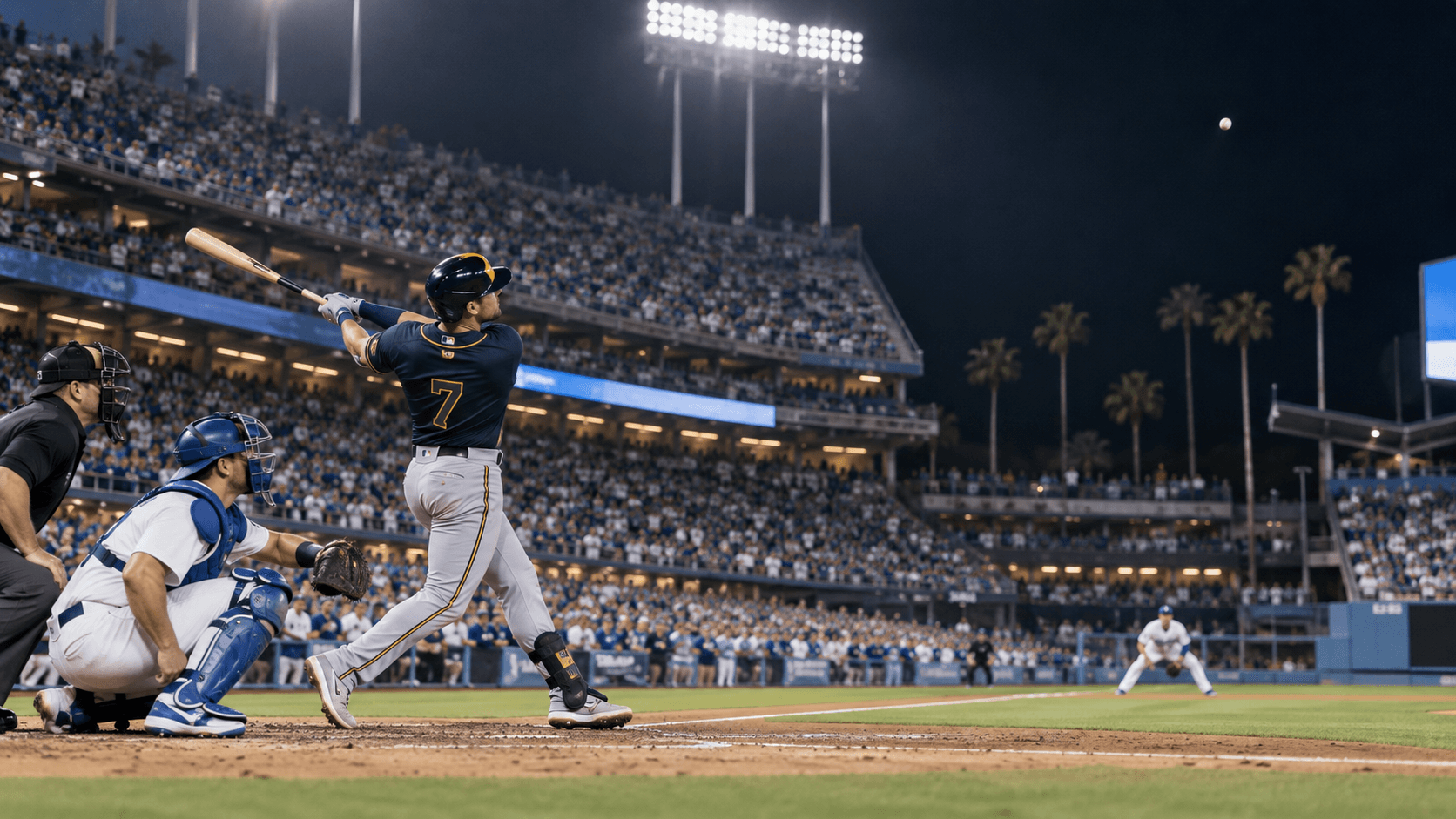 Isang Home Run Lang, Pero Bakit Parang Lindol sa Los Angeles?! Brewers Dinurog ang Dodgers sa NLCS Opener!