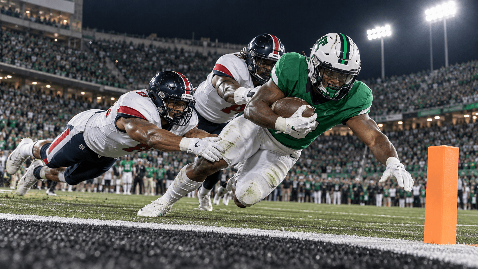 Tabla na, biglang nabaligtad! Touchdown sa huling 1:49, nagpasya sa Marshall–South Alabama thriller!